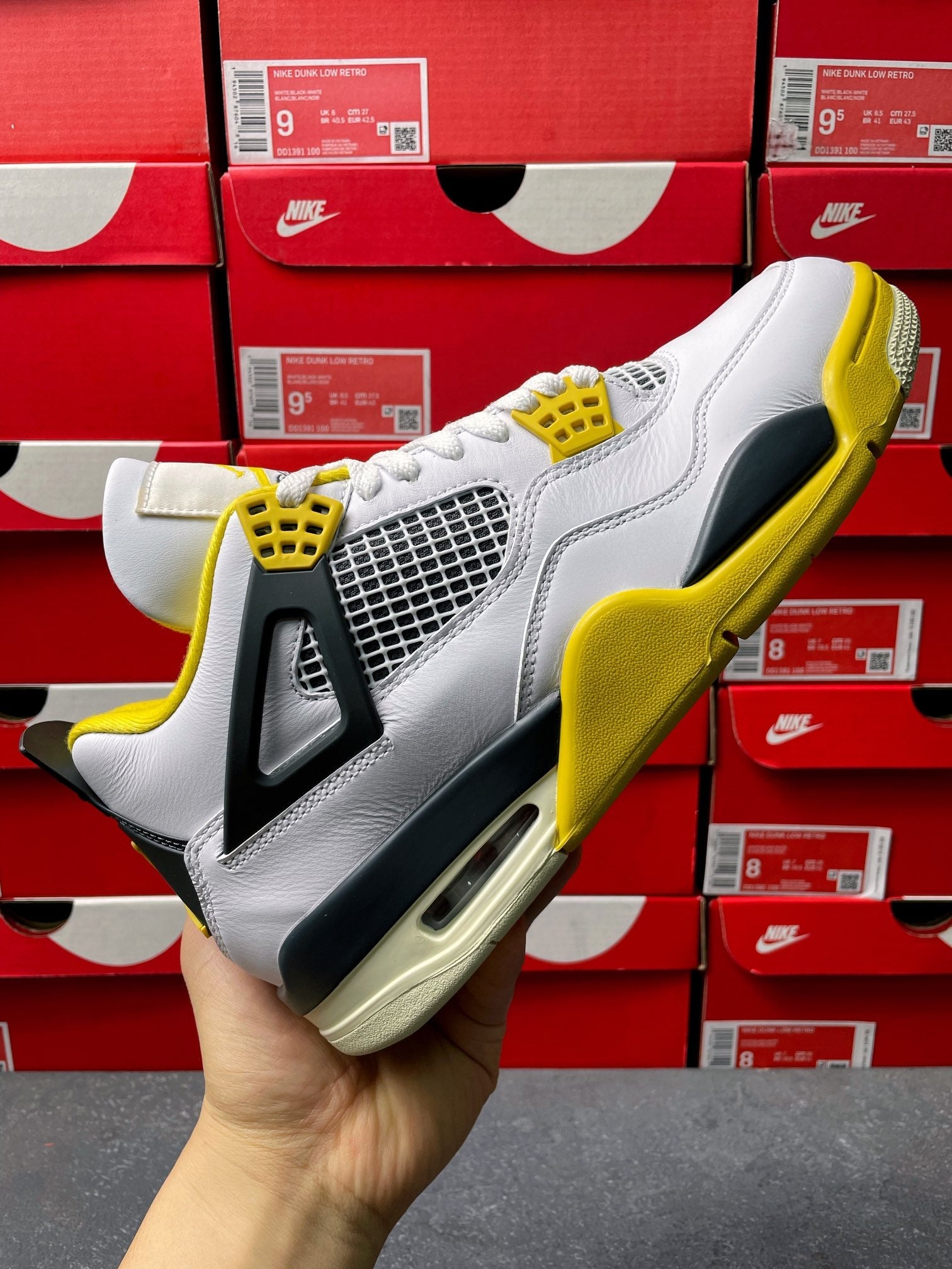 PK Batch-Air Jordan 4 “Vivid Sulfur”