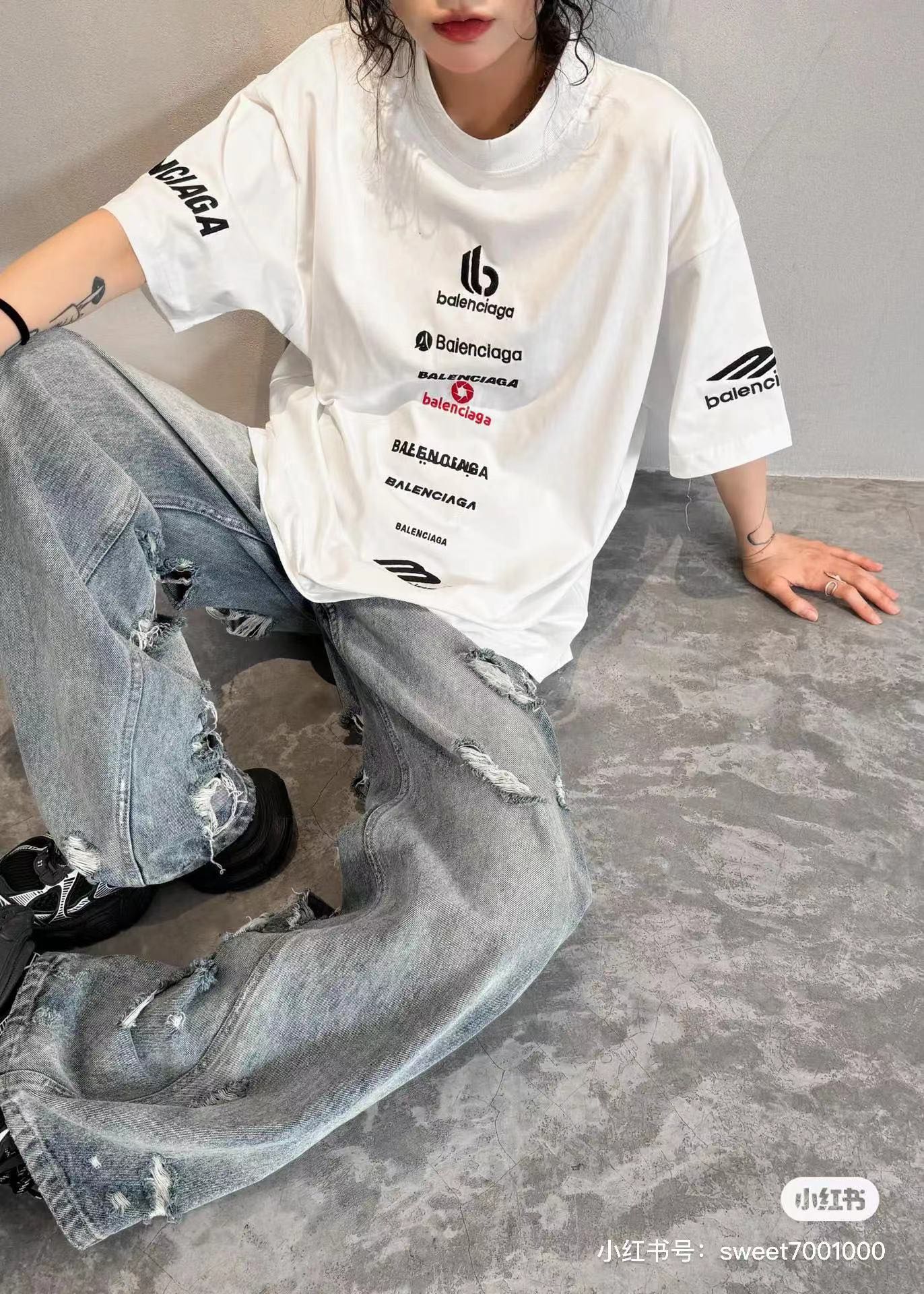 LuxluxHouse Best Quality Clothes Balenciaga T-shirt