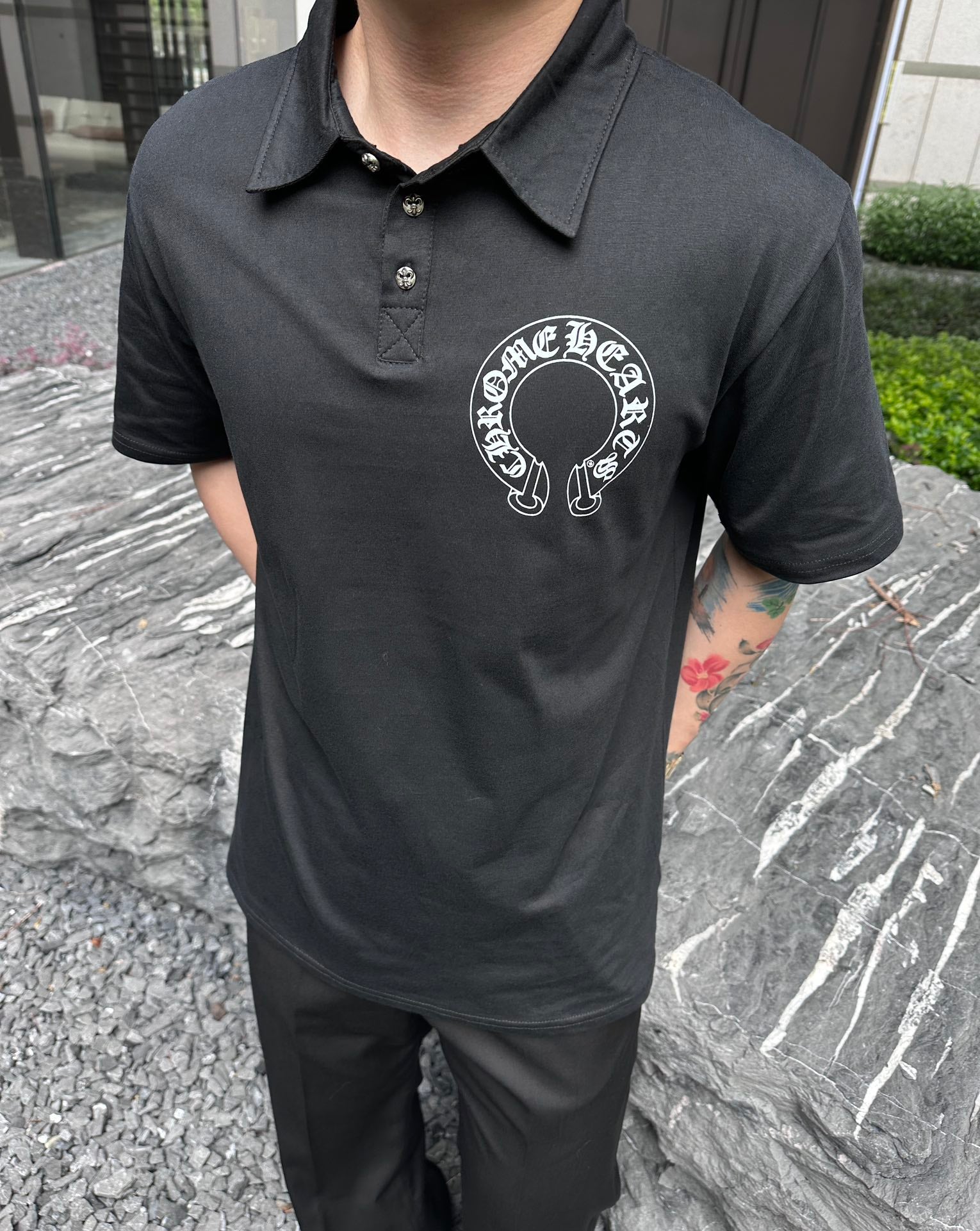 LuxluxHouse Best Quality Clothes Shirts&Polo Chrome Hearts