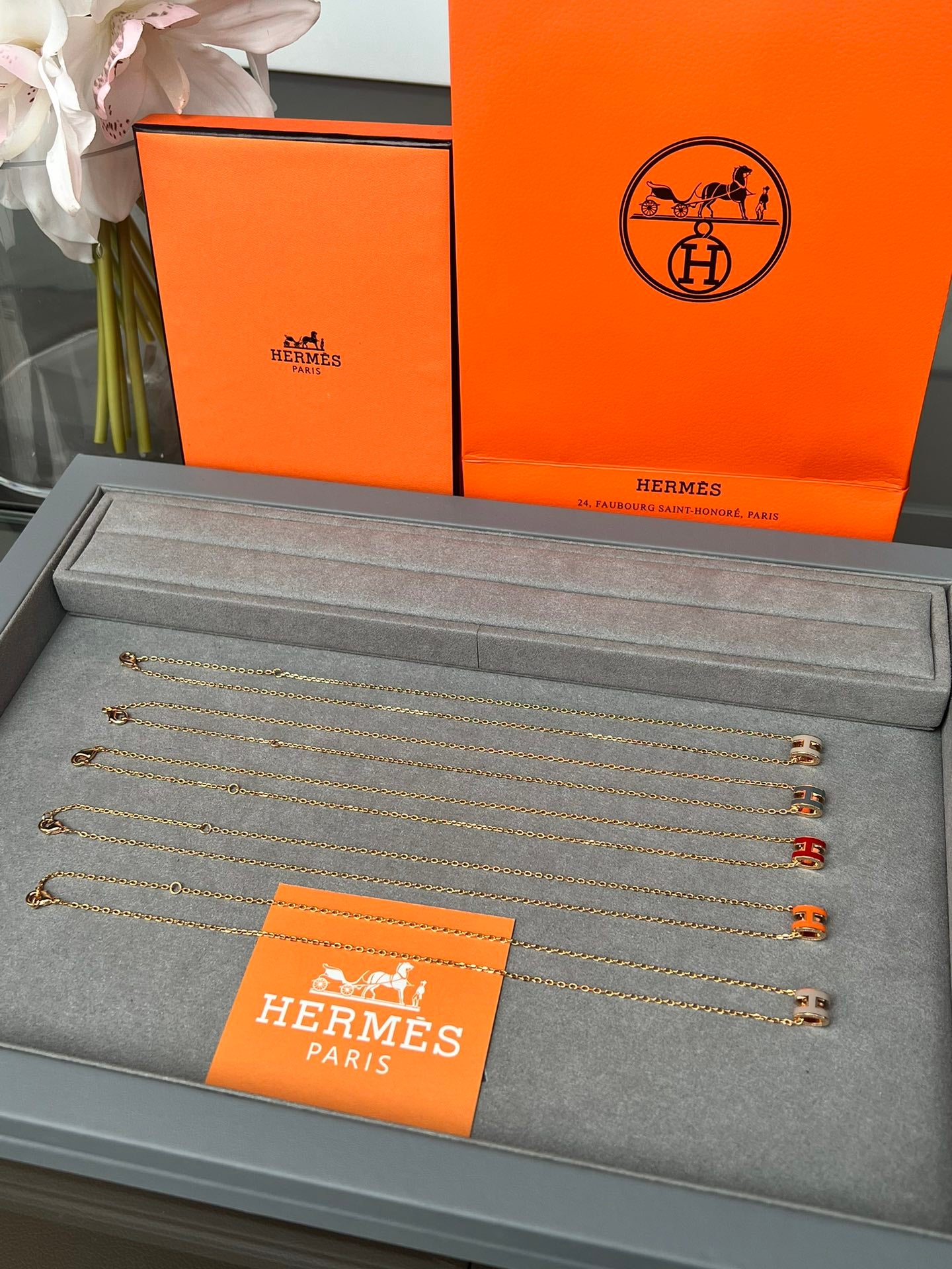 LuxluxHouse Best Quality Accessories Necklace Hermes