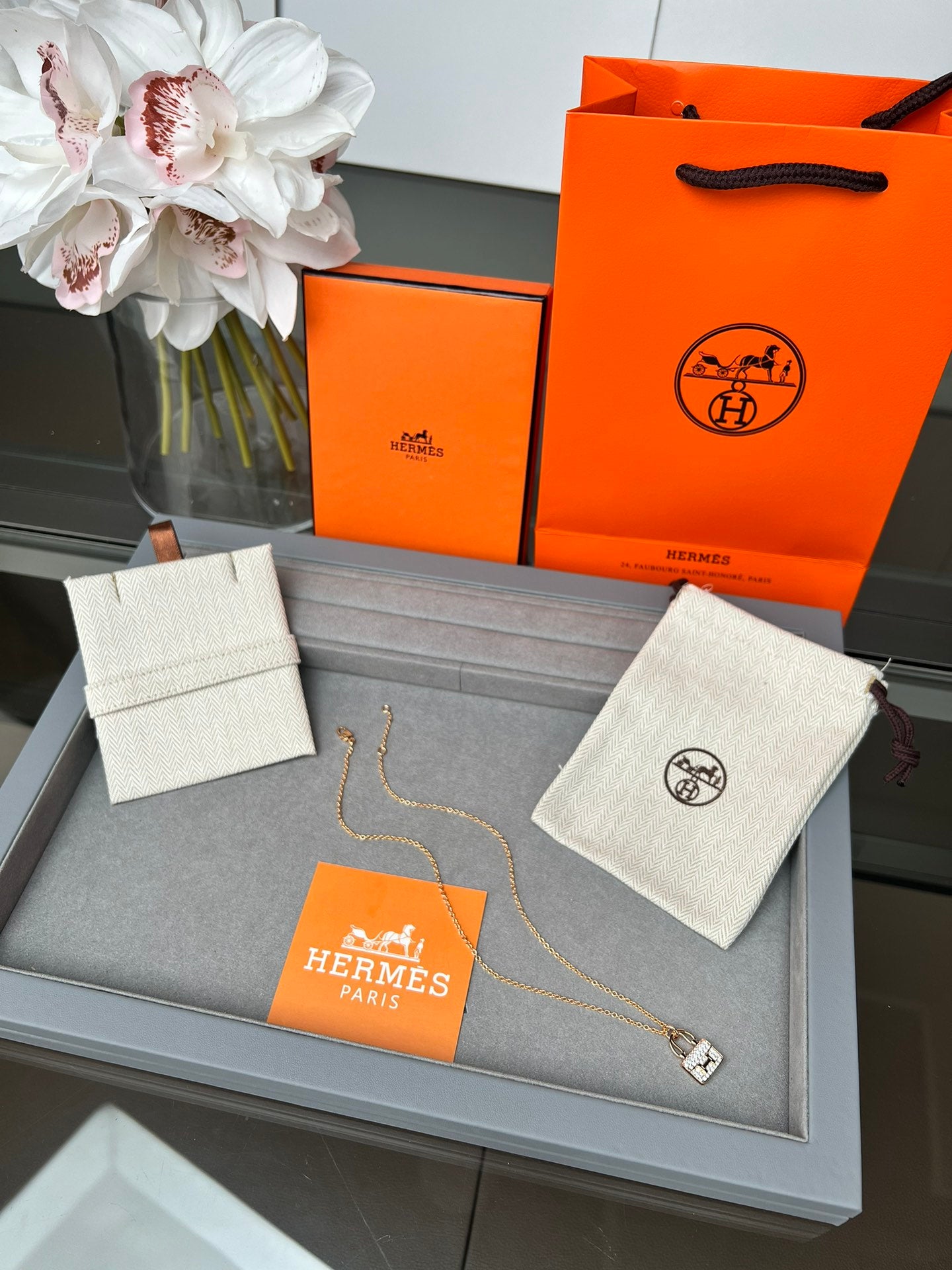 LuxluxHouse Best Quality Accessories Necklace Hermes