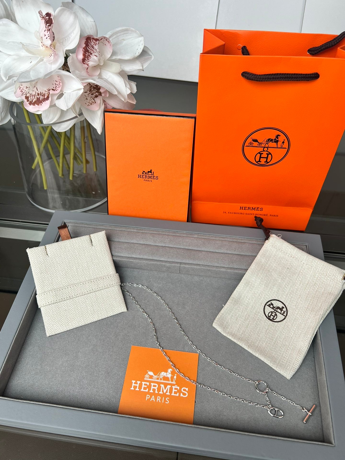 LuxluxHouse Best Quality Accessories Necklace Hermes