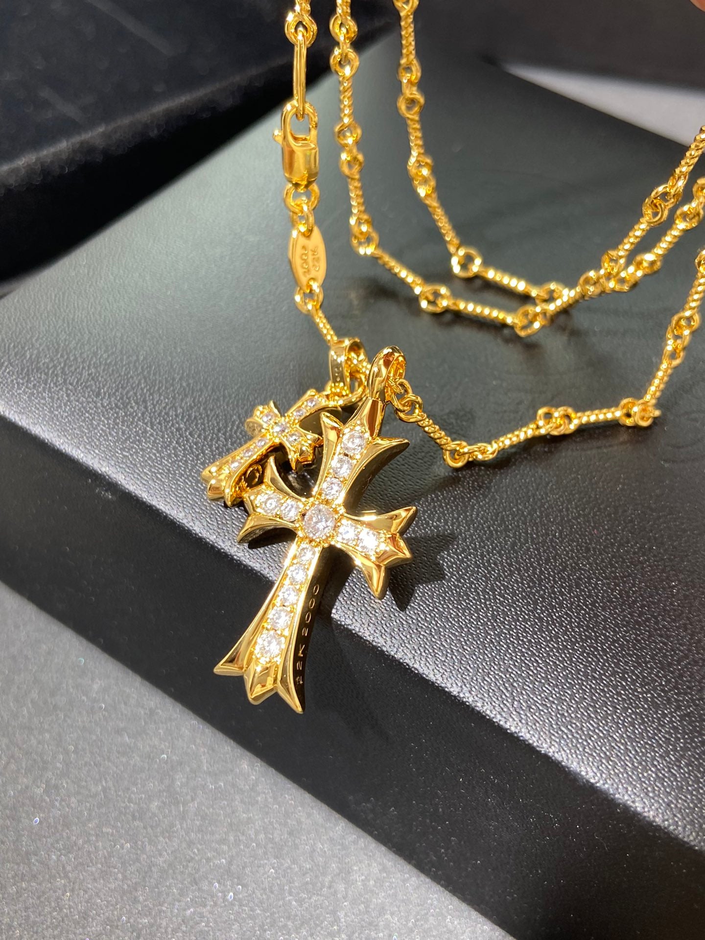 LuxluxHouse Best Quality Accessories Necklace Chrome Hearts