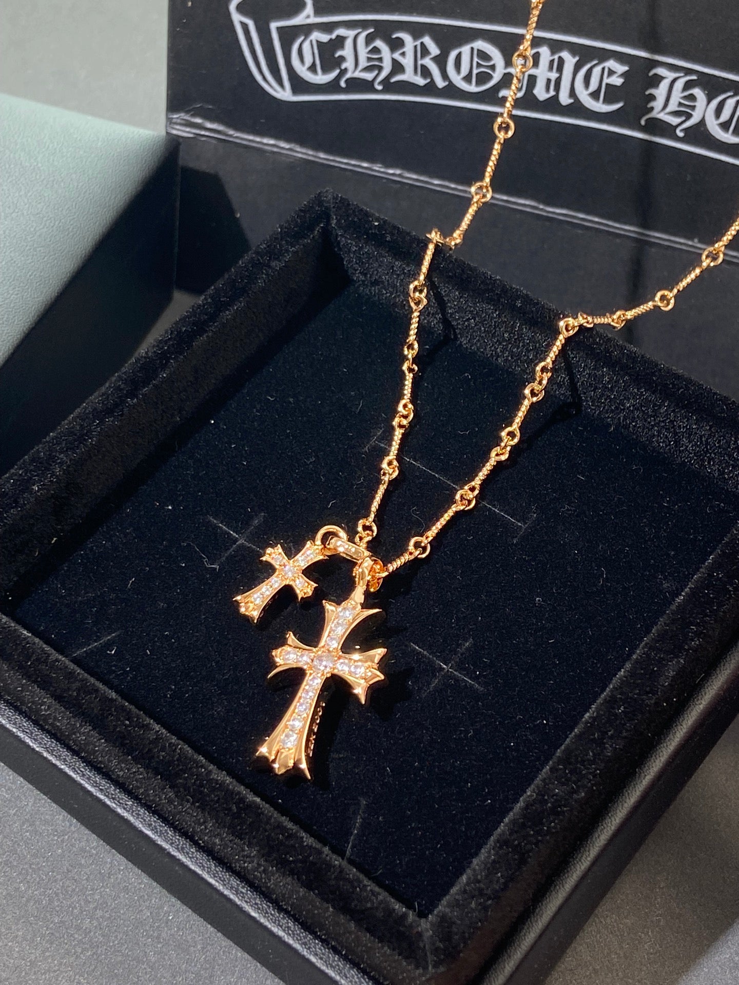 LuxluxHouse Best Quality Accessories Necklace Chrome Hearts