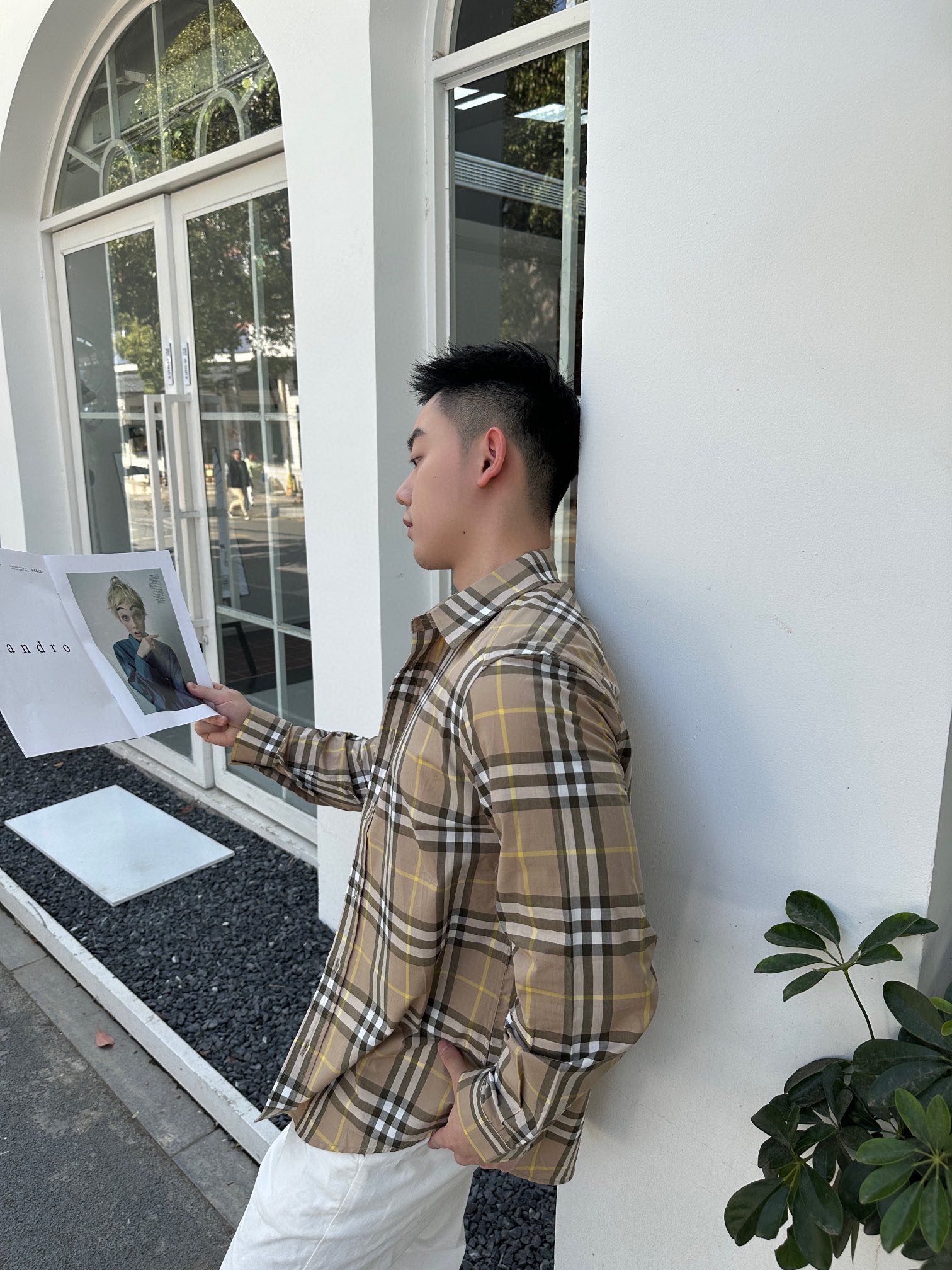 LuxluxHouse Best Quality Clothes Shirts&Polo Burberry