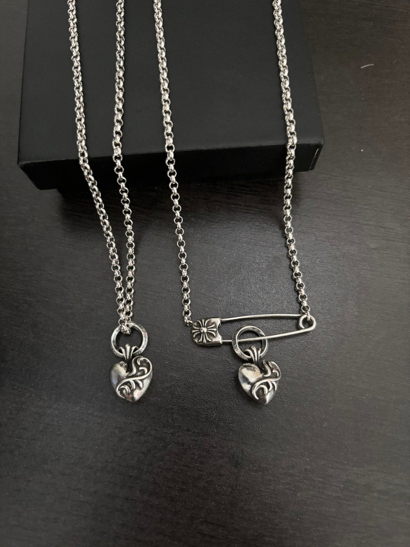 LuxluxHouse Best Quality Accessories Necklace Chrome Hearts