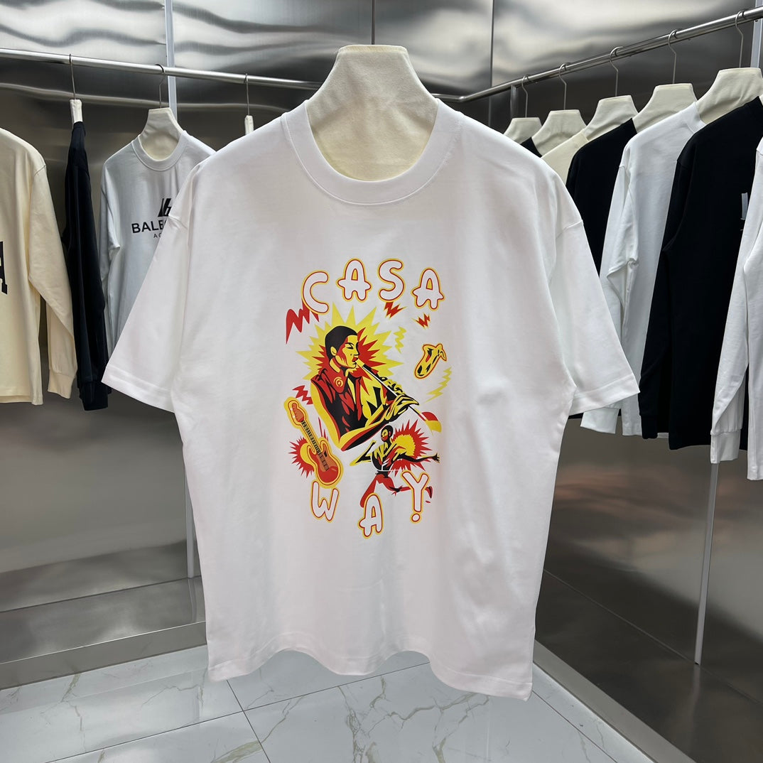 LuxluxHouse Best Quality Clothes Casablanca T-shirt