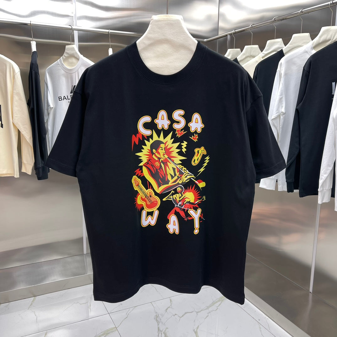 LuxluxHouse Best Quality Clothes Casablanca T-shirt