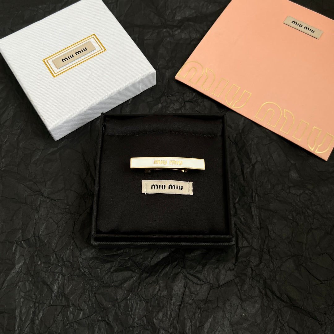 LuxluxHouse Best Quality Accessories Hairpin Miu Miu Hairpin