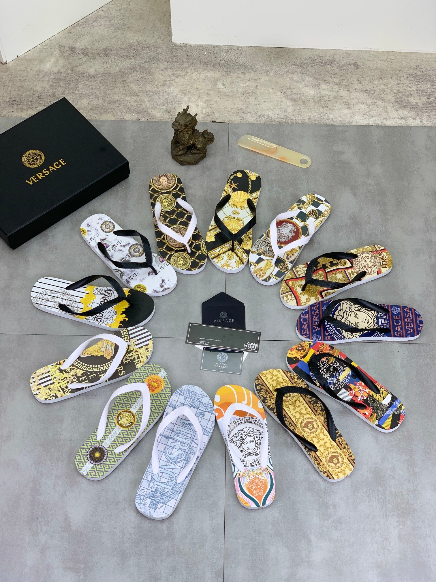 LuxluxHouse Best Quality Sandals Versace