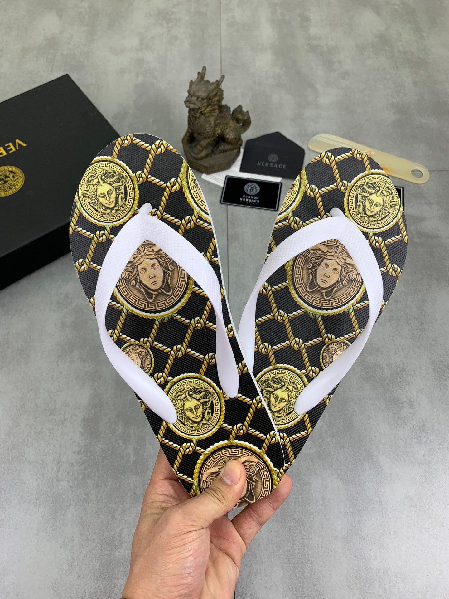 LuxluxHouse Best Quality Sandals Versace