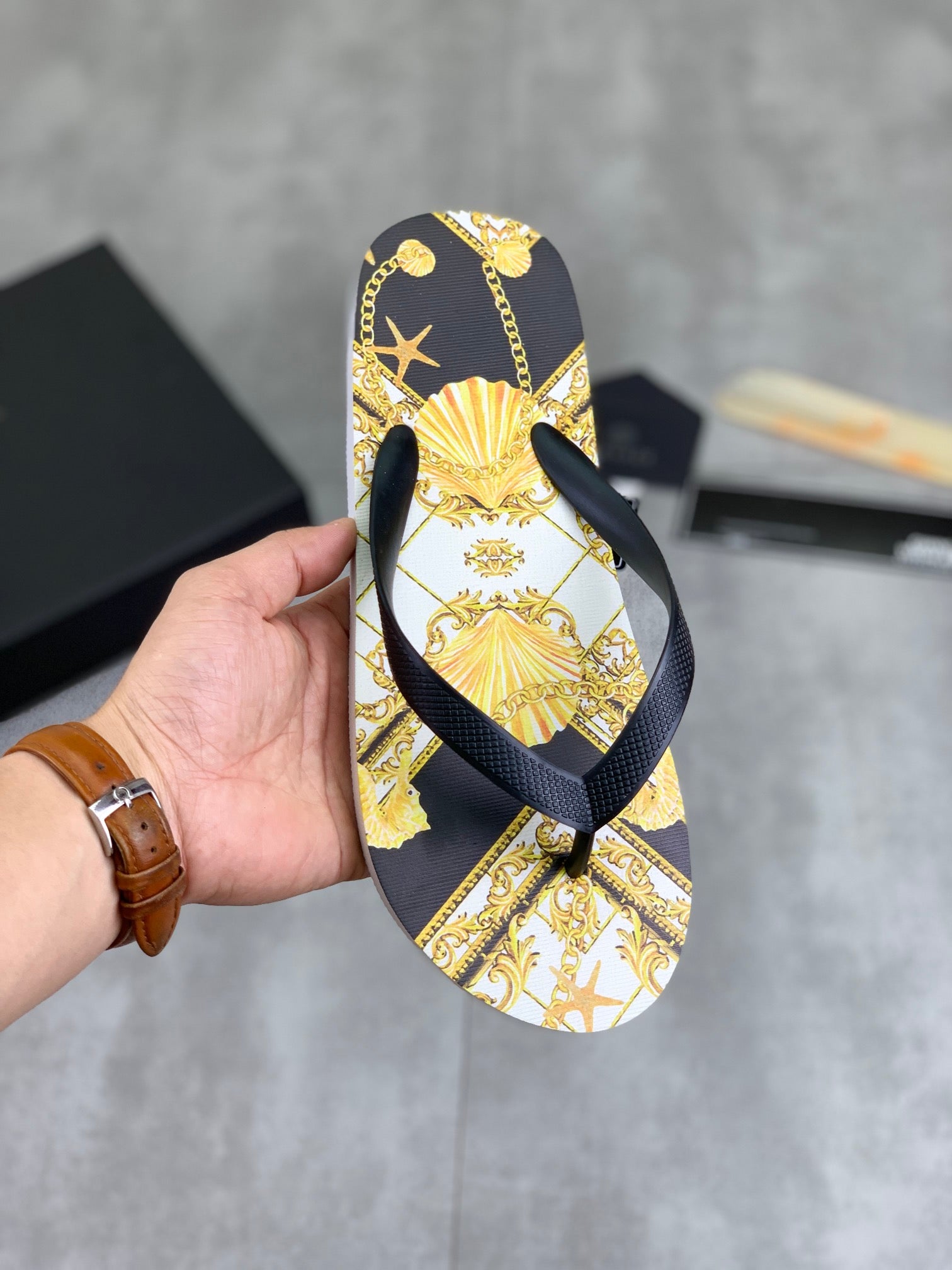 LuxluxHouse Best Quality Sandals Versace
