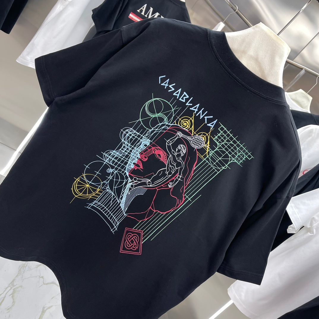 LuxluxHouse Best Quality Clothes Casablanca T-shirt