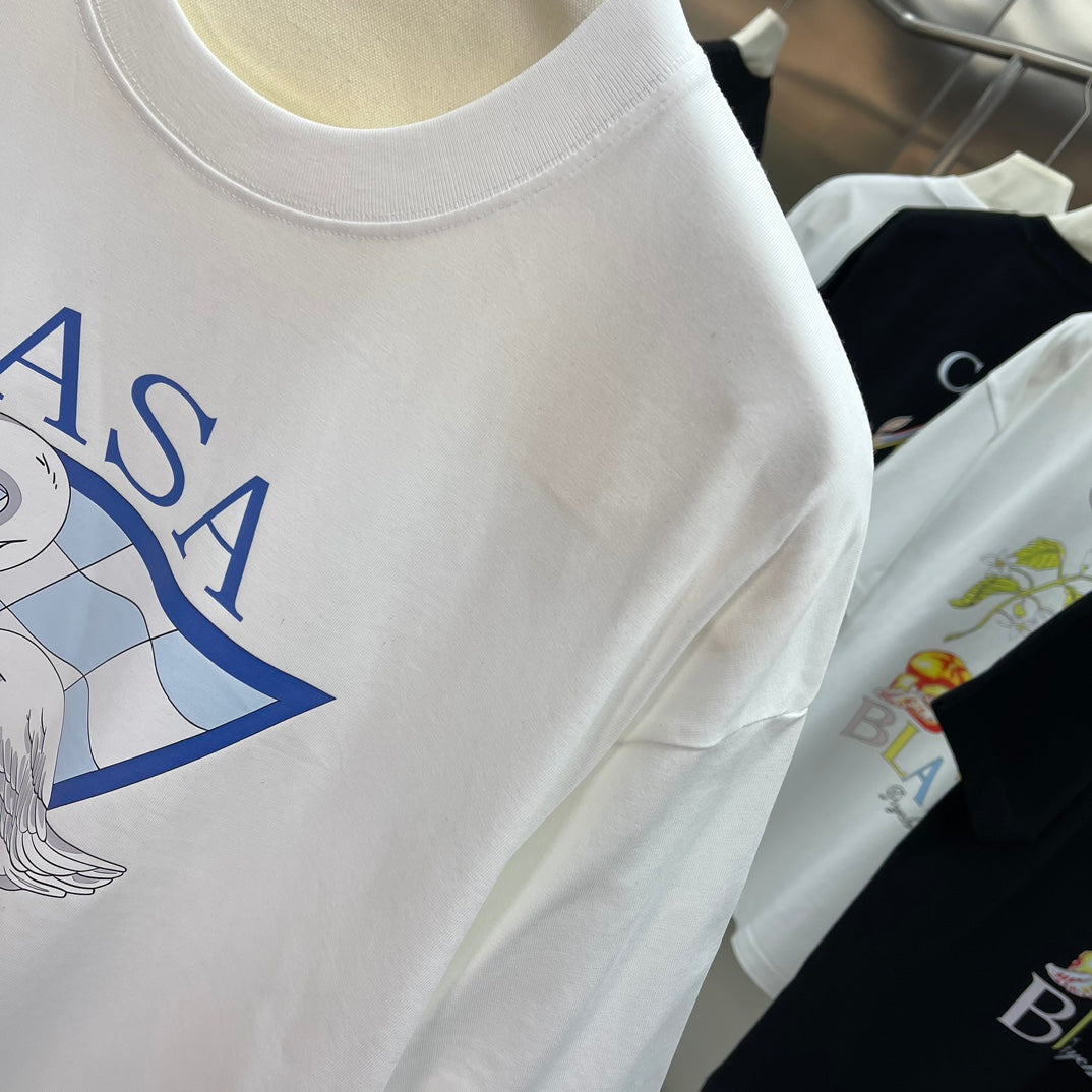 LuxluxHouse Best Quality Clothes Casablanca T-shirt
