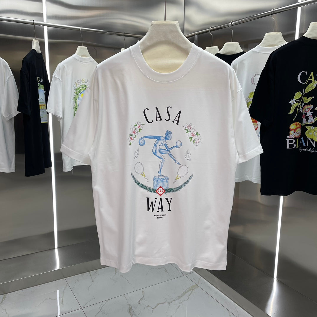 LuxluxHouse Best Quality Clothes Casablanca T-shirt