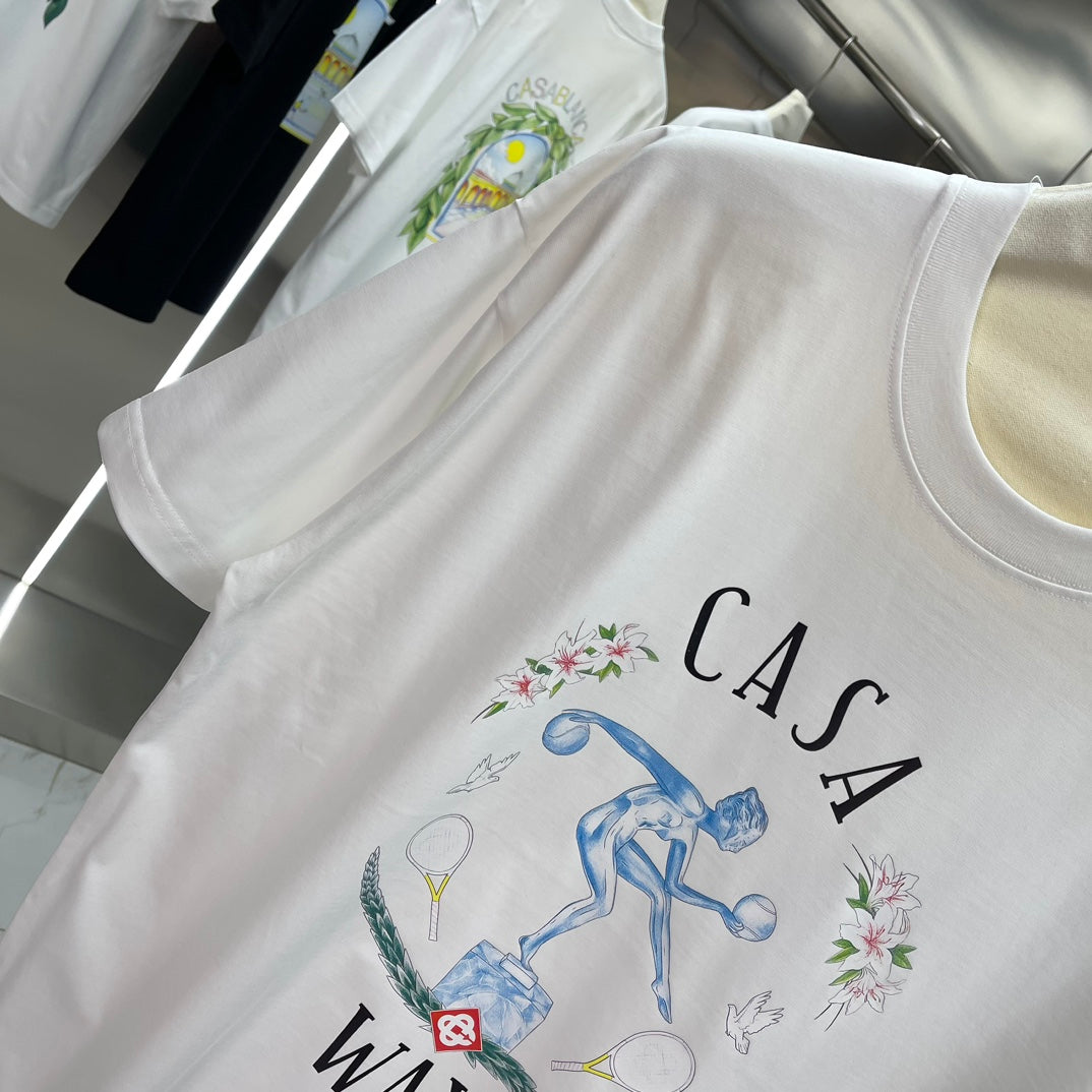LuxluxHouse Best Quality Clothes Casablanca T-shirt