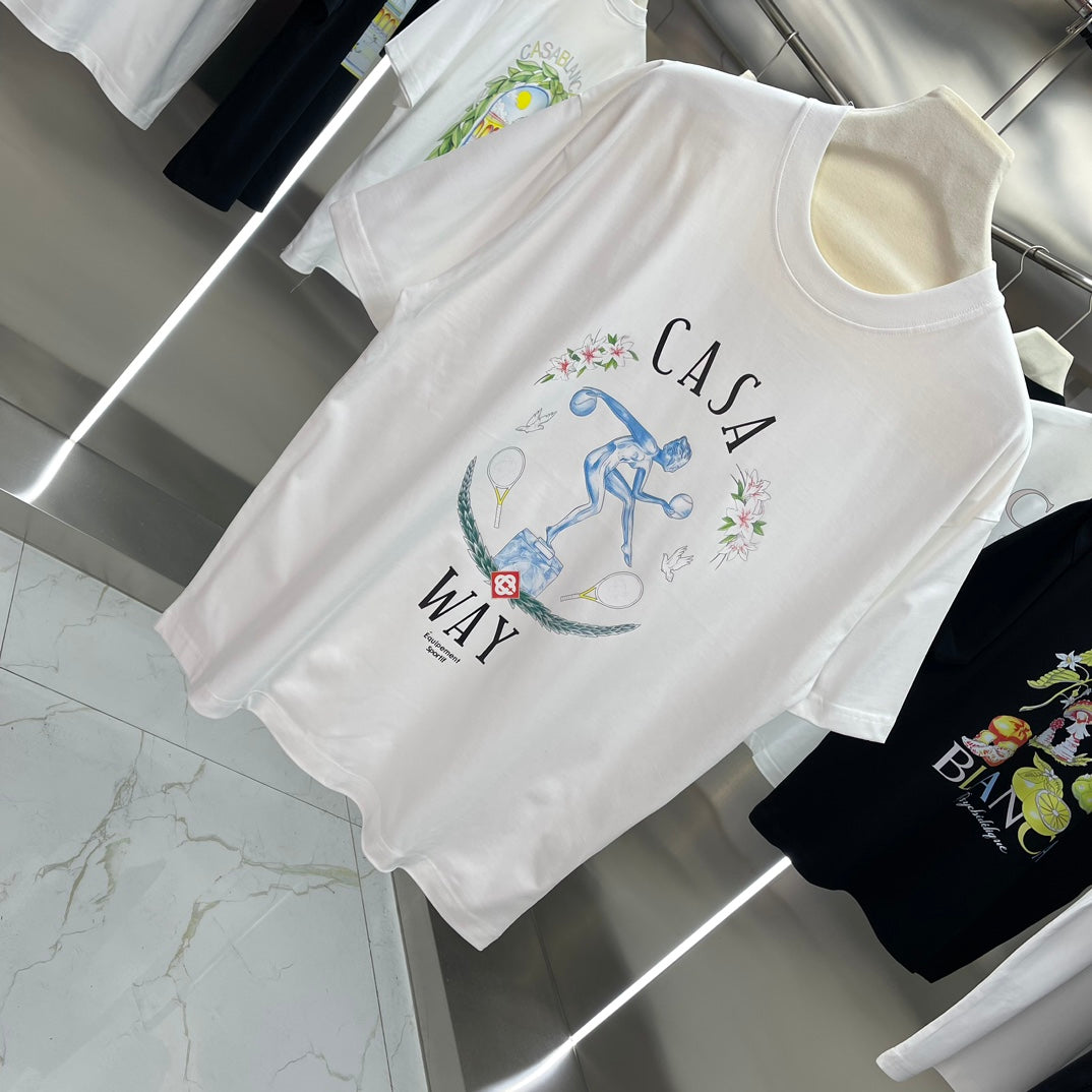 LuxluxHouse Best Quality Clothes Casablanca T-shirt