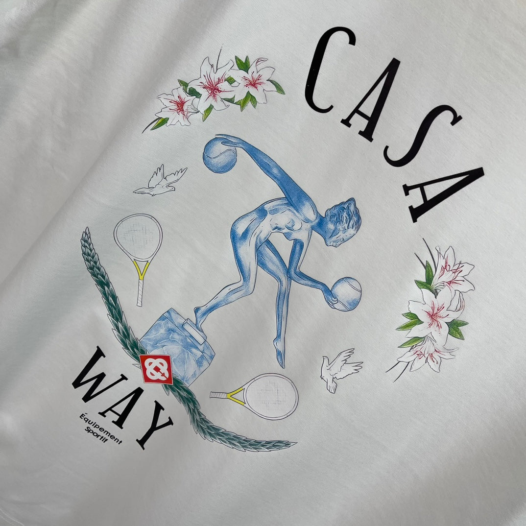 LuxluxHouse Best Quality Clothes Casablanca T-shirt
