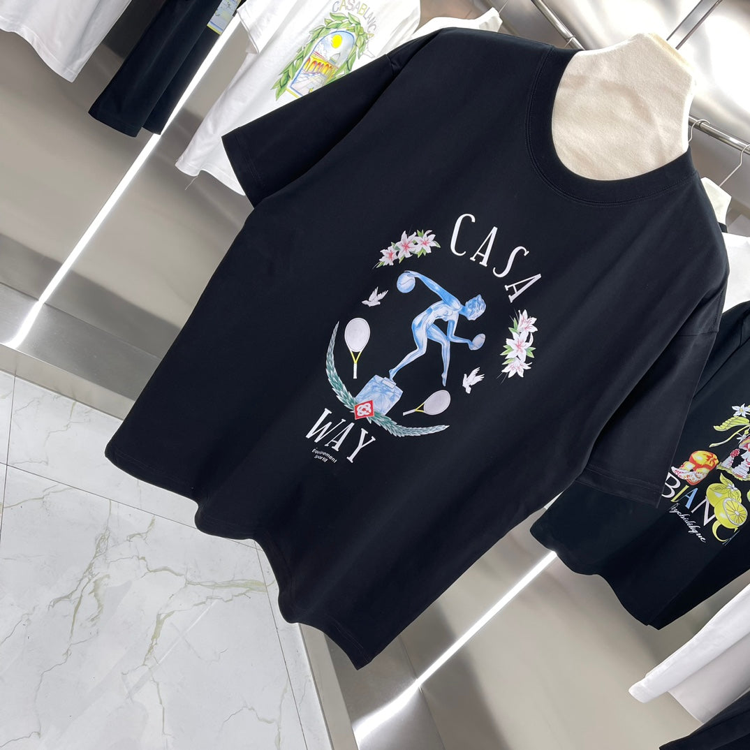 LuxluxHouse Best Quality Clothes Casablanca T-shirt