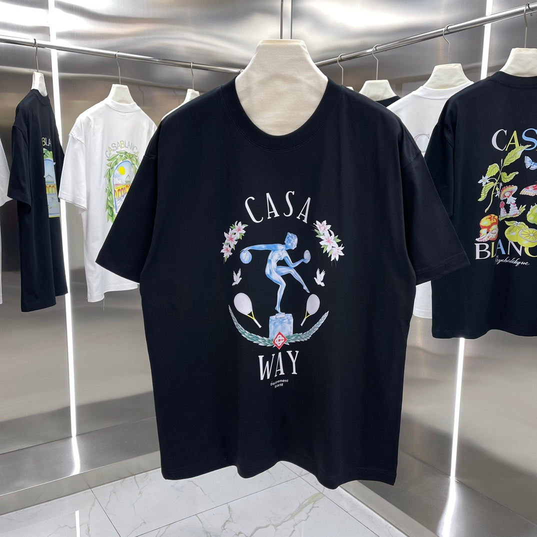 LuxluxHouse Best Quality Clothes Casablanca T-shirt