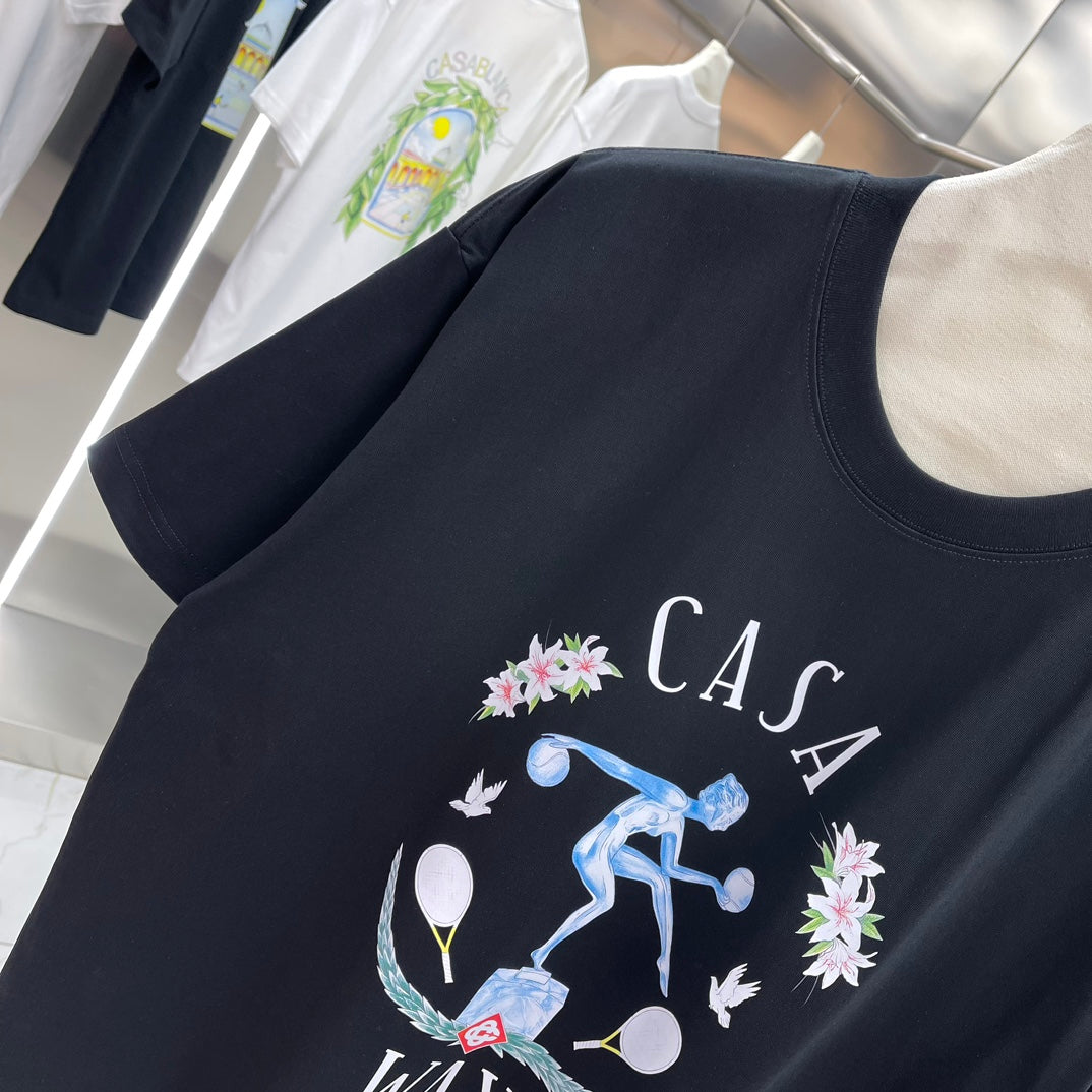 LuxluxHouse Best Quality Clothes Casablanca T-shirt