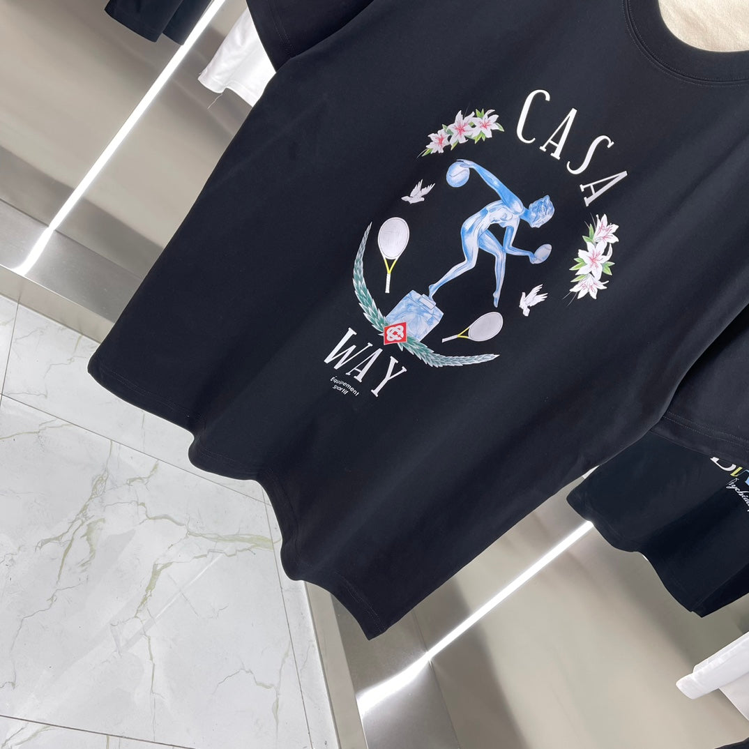 LuxluxHouse Best Quality Clothes Casablanca T-shirt