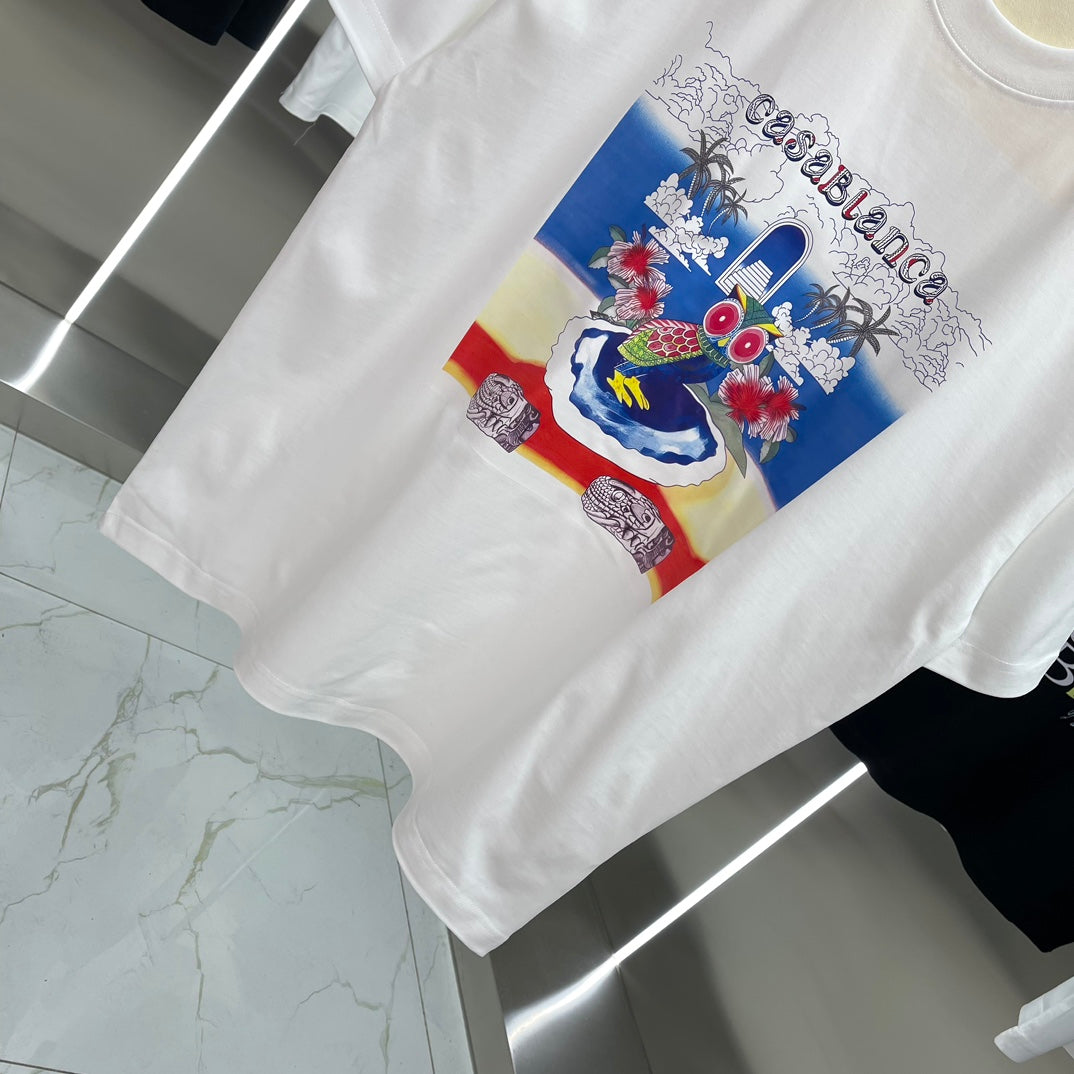 LuxluxHouse Best Quality Clothes Casablanca T-shirt