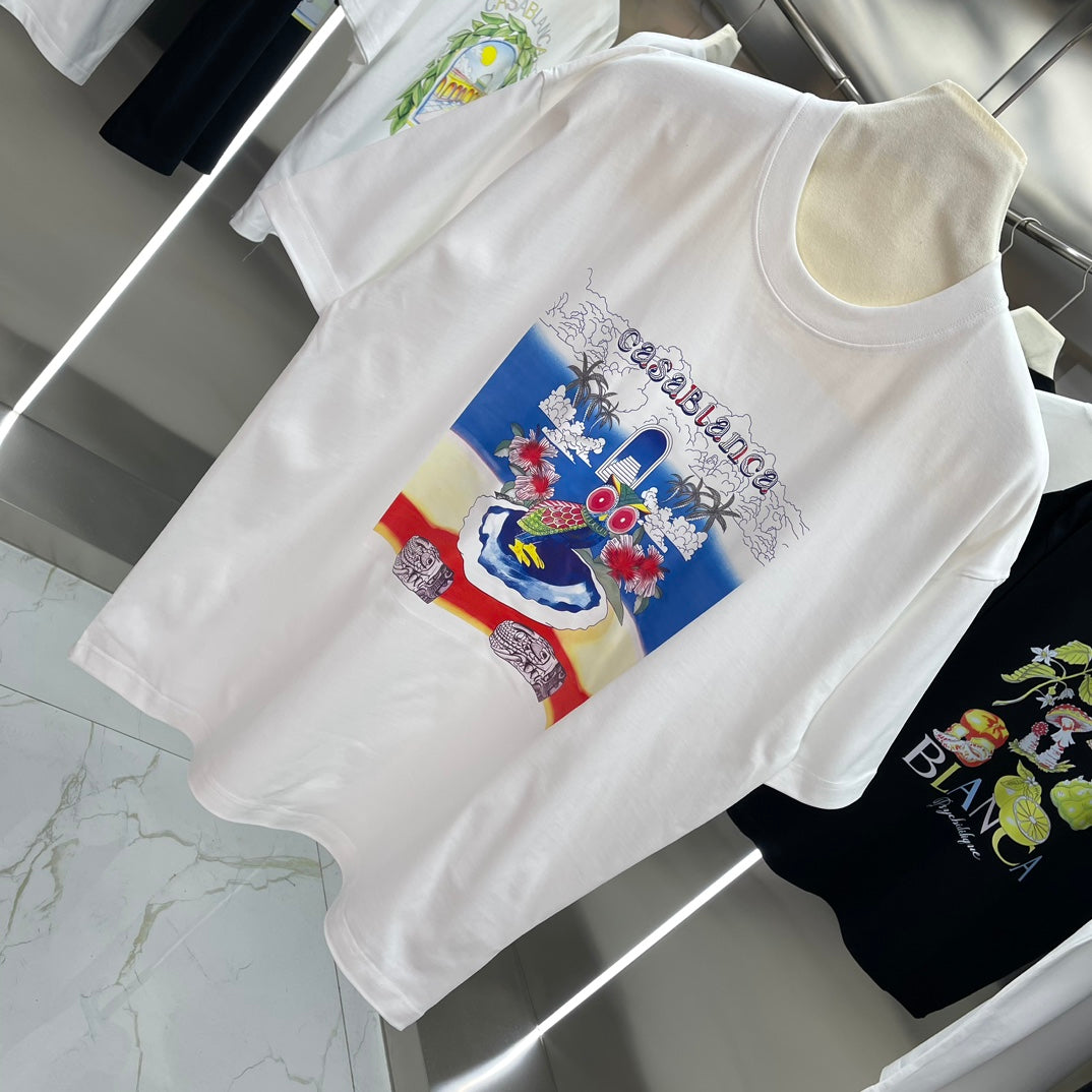 LuxluxHouse Best Quality Clothes Casablanca T-shirt