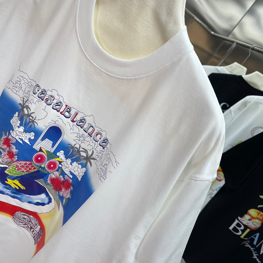 LuxluxHouse Best Quality Clothes Casablanca T-shirt