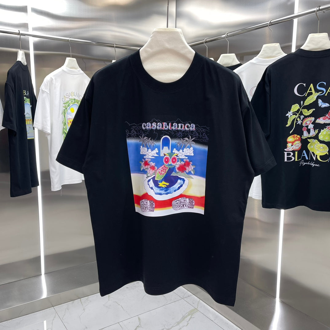 LuxluxHouse Best Quality Clothes Casablanca T-shirt