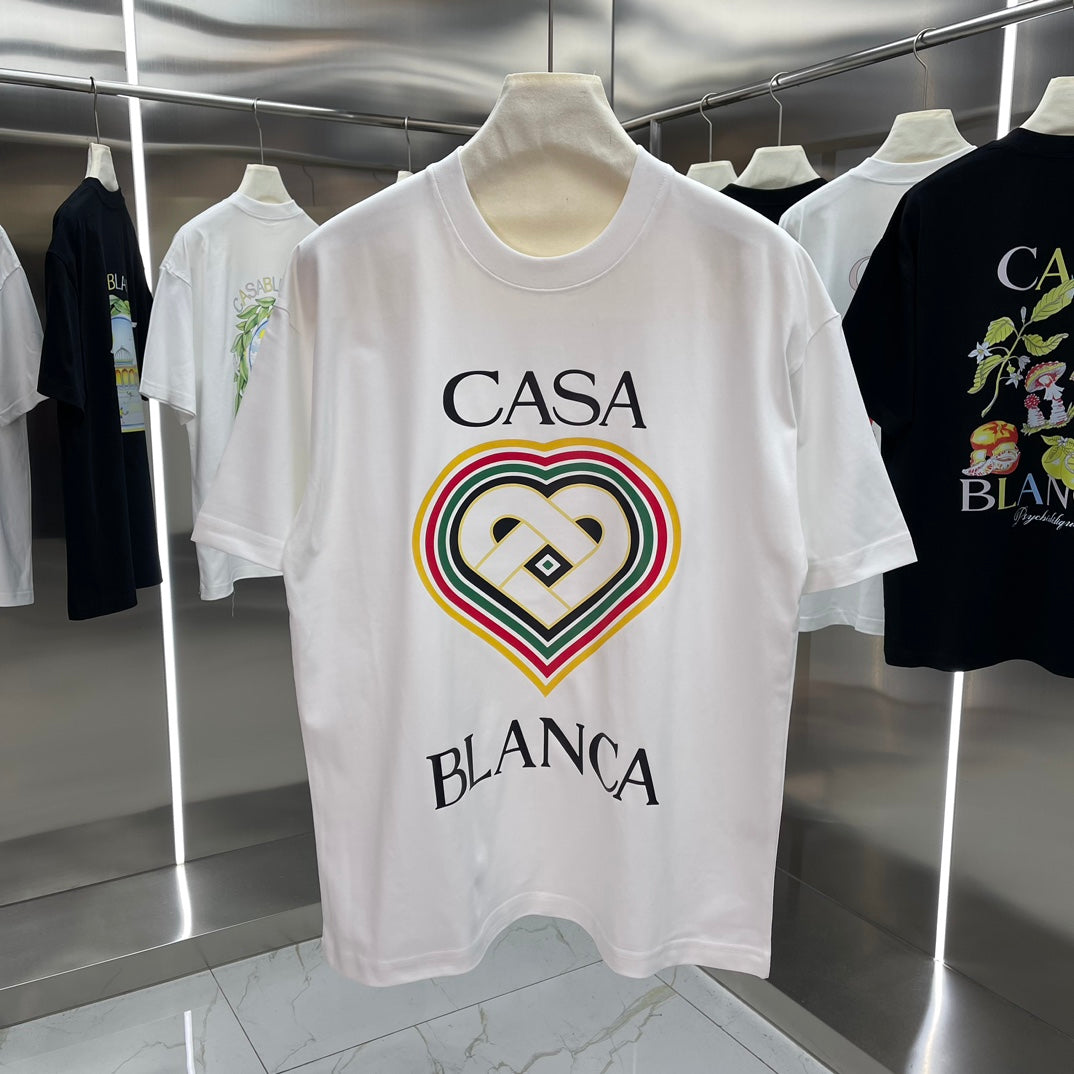 LuxluxHouse Best Quality Clothes Casablanca T-shirt