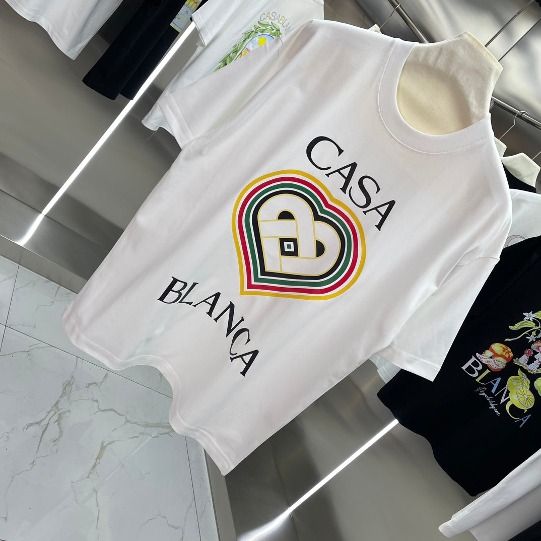 LuxluxHouse Best Quality Clothes Casablanca T-shirt