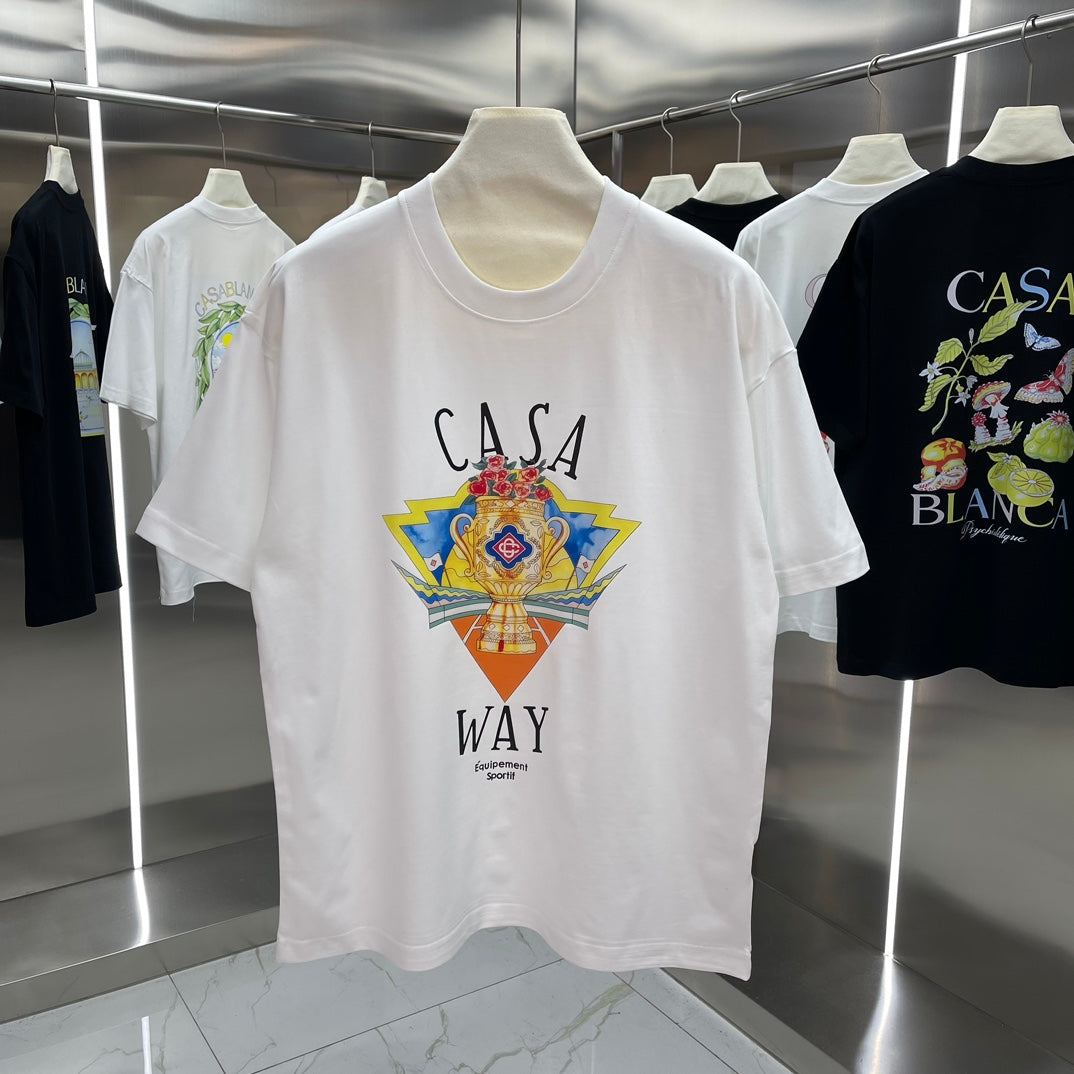LuxluxHouse Best Quality Clothes Casablanca T-shirt