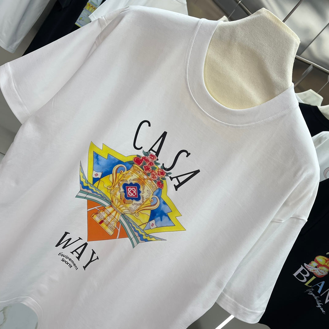 LuxluxHouse Best Quality Clothes Casablanca T-shirt