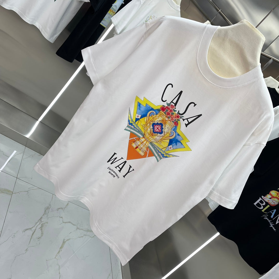 LuxluxHouse Best Quality Clothes Casablanca T-shirt