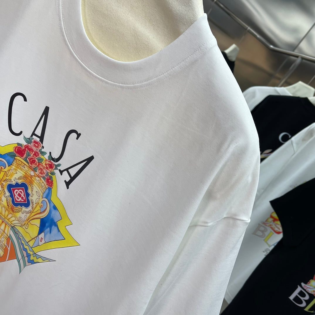LuxluxHouse Best Quality Clothes Casablanca T-shirt
