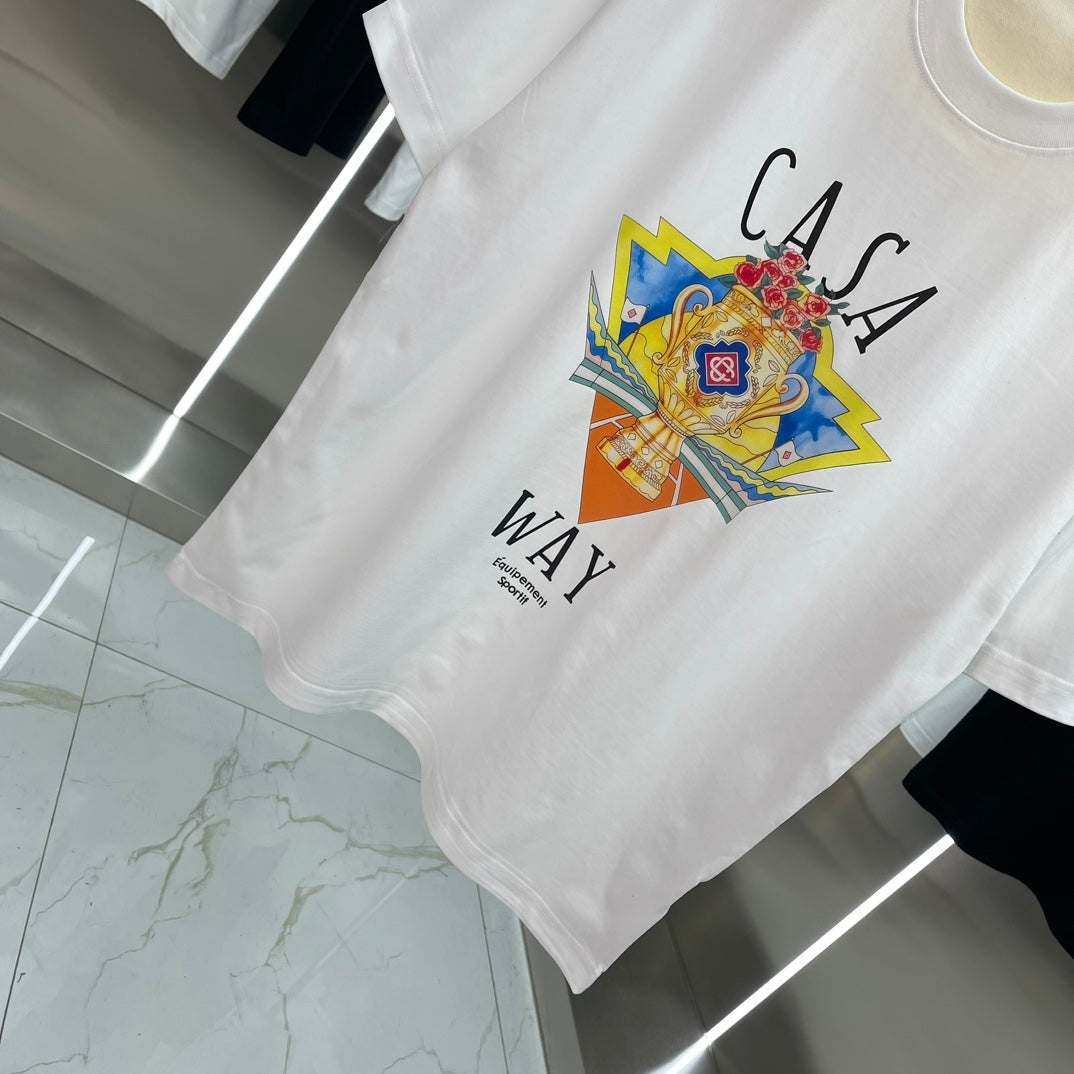 LuxluxHouse Best Quality Clothes Casablanca T-shirt