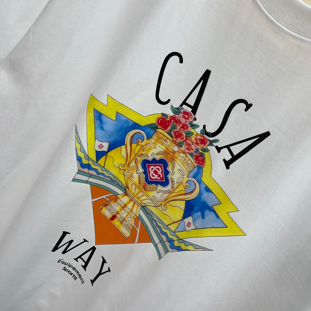 LuxluxHouse Best Quality Clothes Casablanca T-shirt