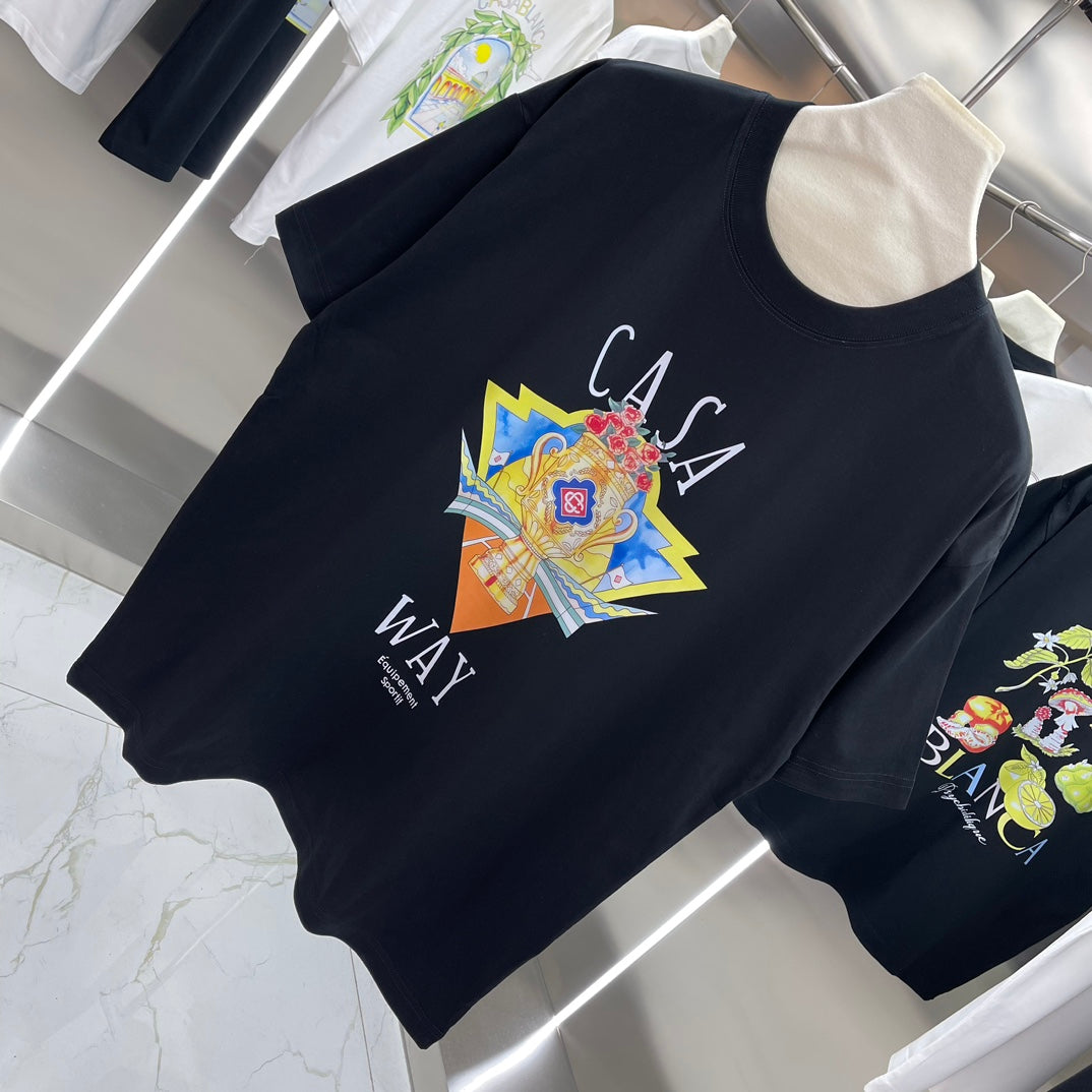 LuxluxHouse Best Quality Clothes Casablanca T-shirt