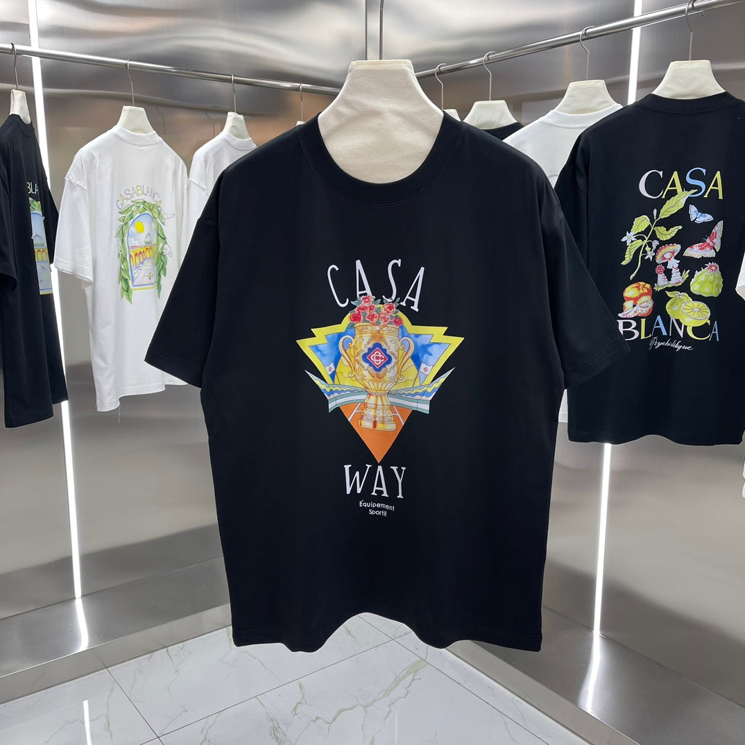 LuxluxHouse Best Quality Clothes Casablanca T-shirt