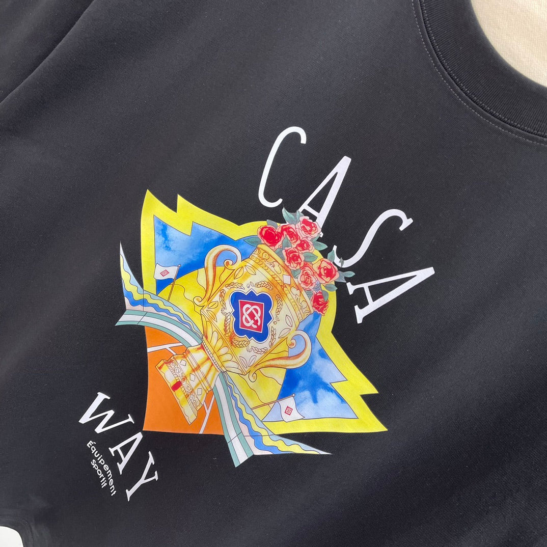 LuxluxHouse Best Quality Clothes Casablanca T-shirt