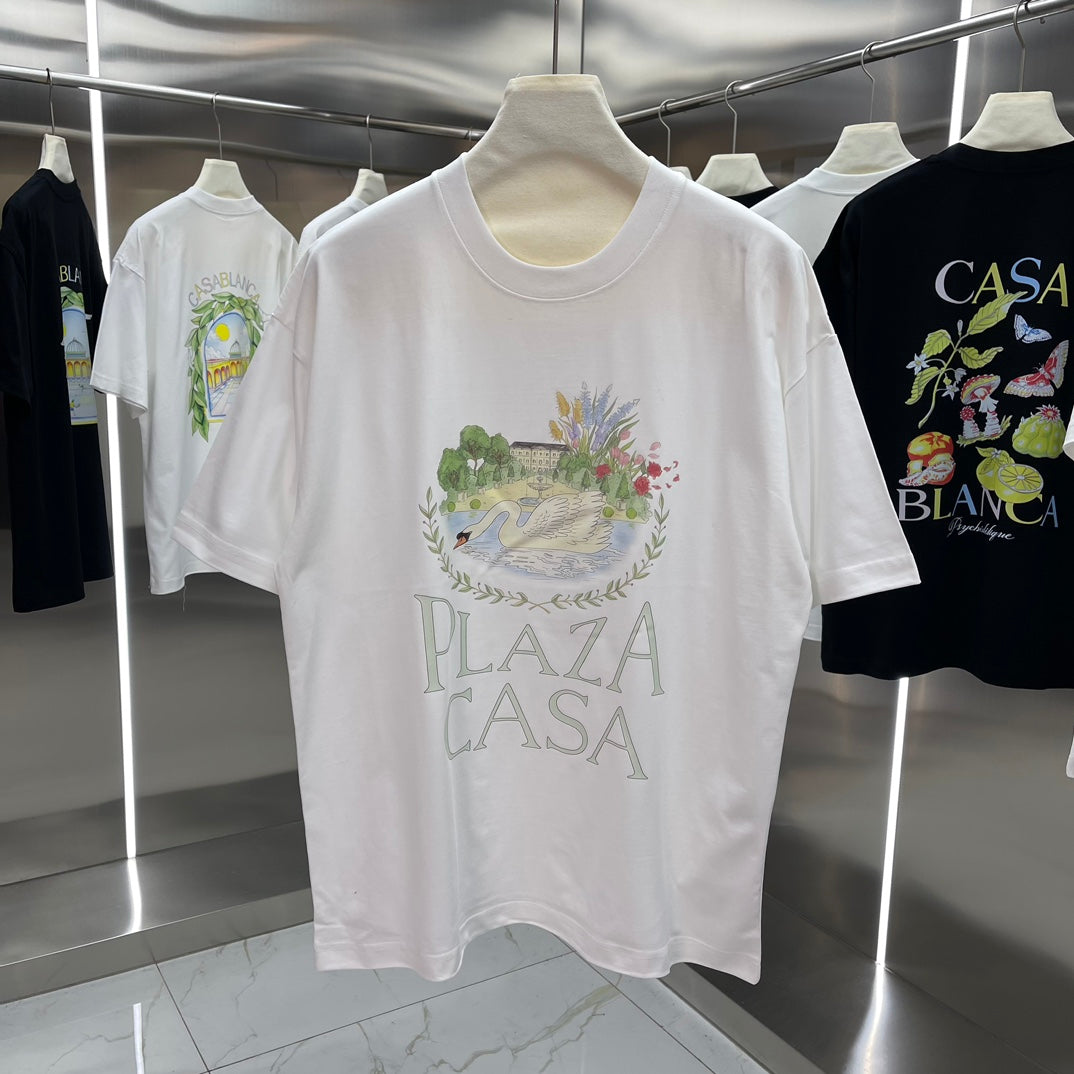 LuxluxHouse Best Quality Clothes Casablanca T-shirt