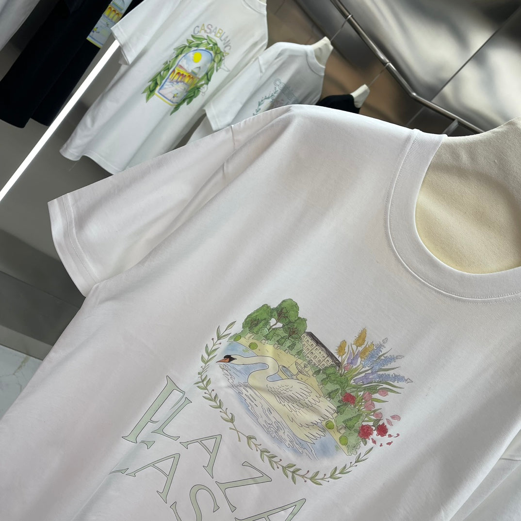 LuxluxHouse Best Quality Clothes Casablanca T-shirt