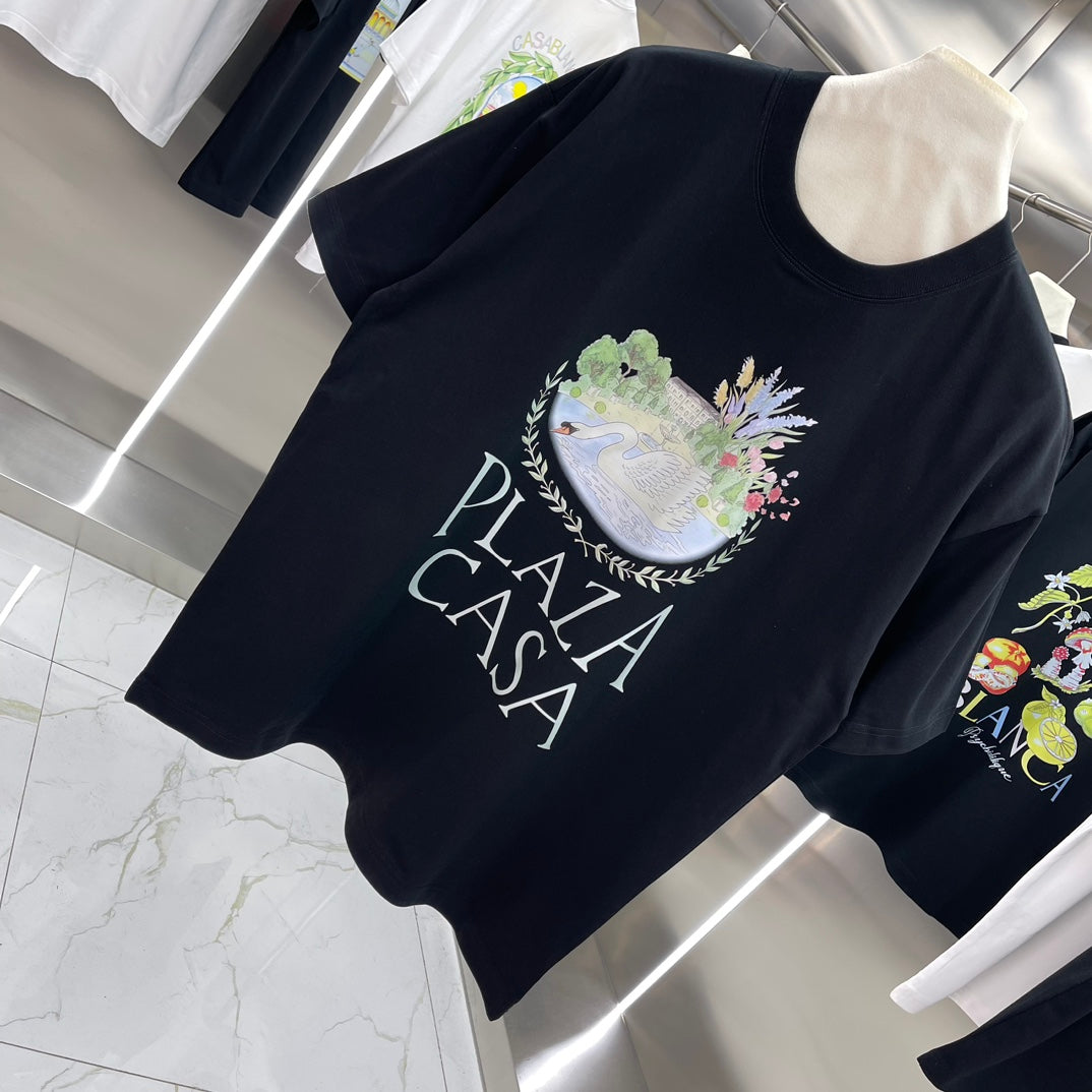 LuxluxHouse Best Quality Clothes Casablanca T-shirt