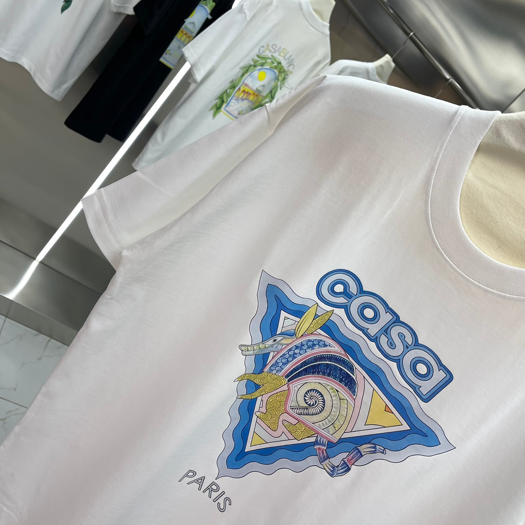 LuxluxHouse Best Quality Clothes Casablanca T-shirt