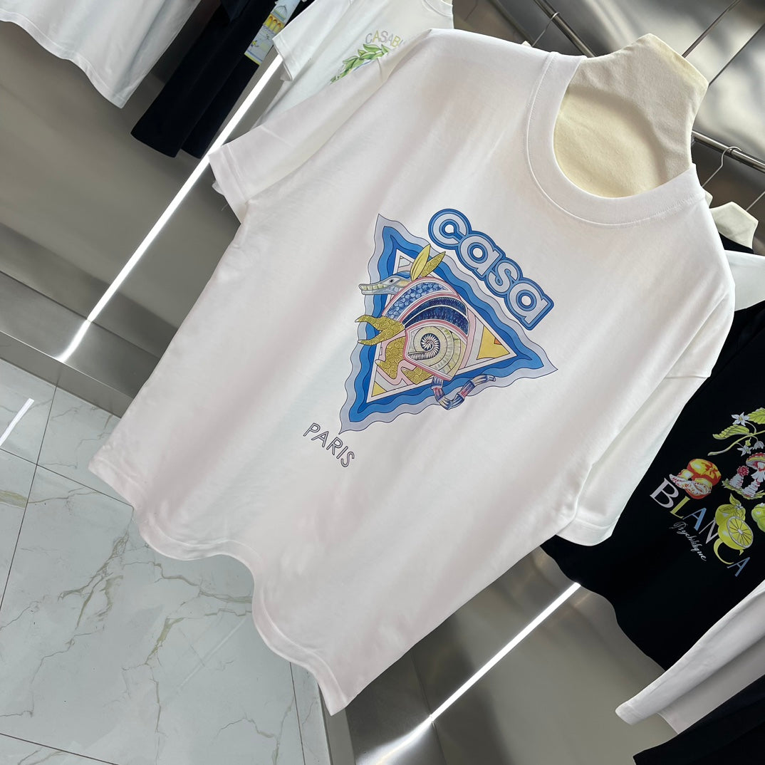 LuxluxHouse Best Quality Clothes Casablanca T-shirt