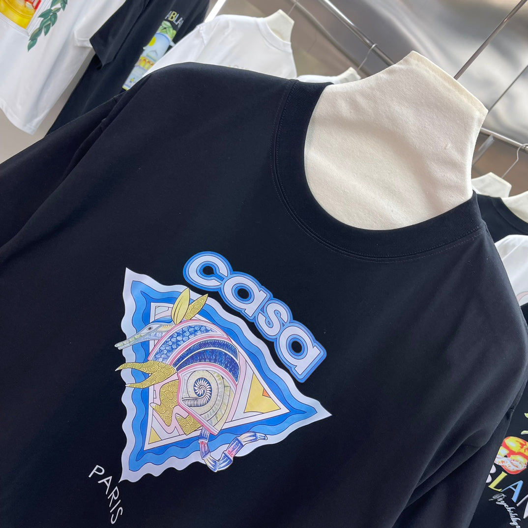 LuxluxHouse Best Quality Clothes Casablanca T-shirt