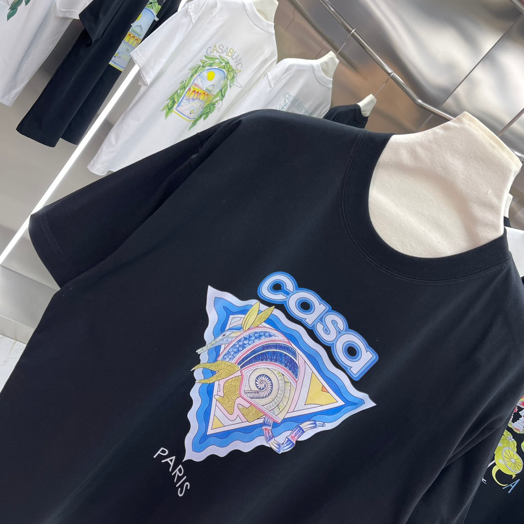 LuxluxHouse Best Quality Clothes Casablanca T-shirt