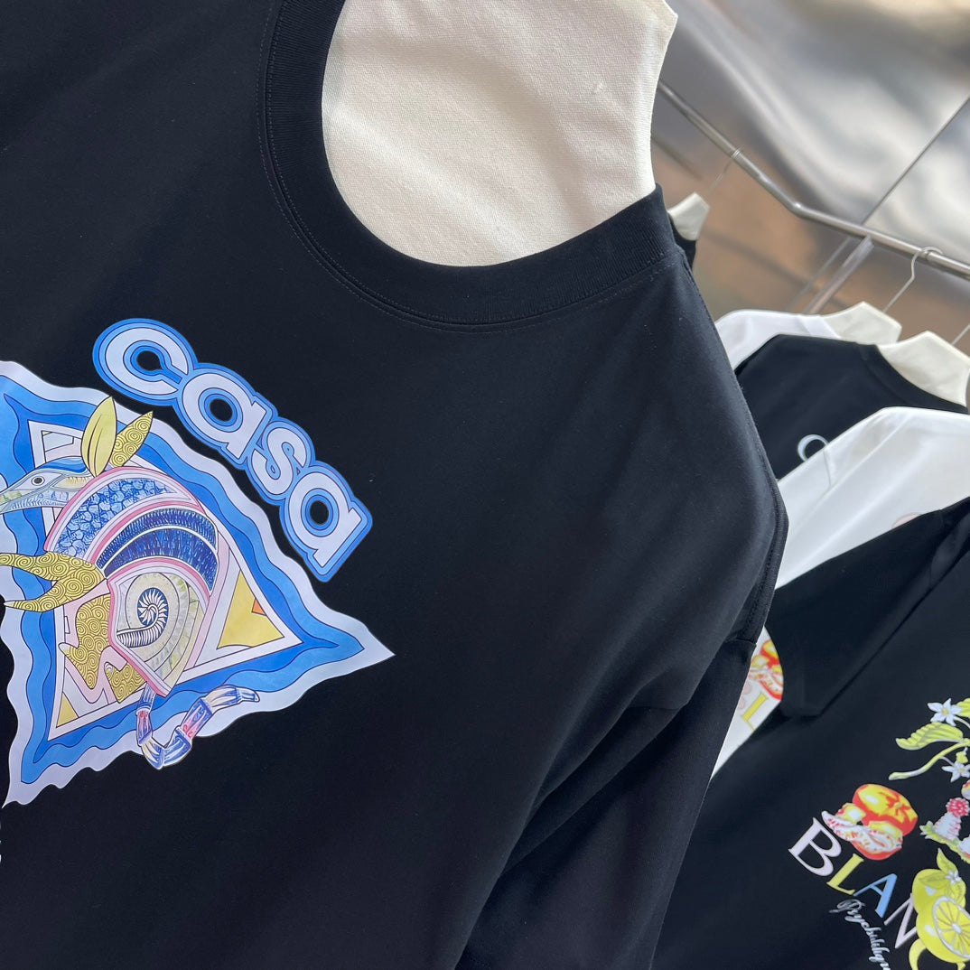 LuxluxHouse Best Quality Clothes Casablanca T-shirt