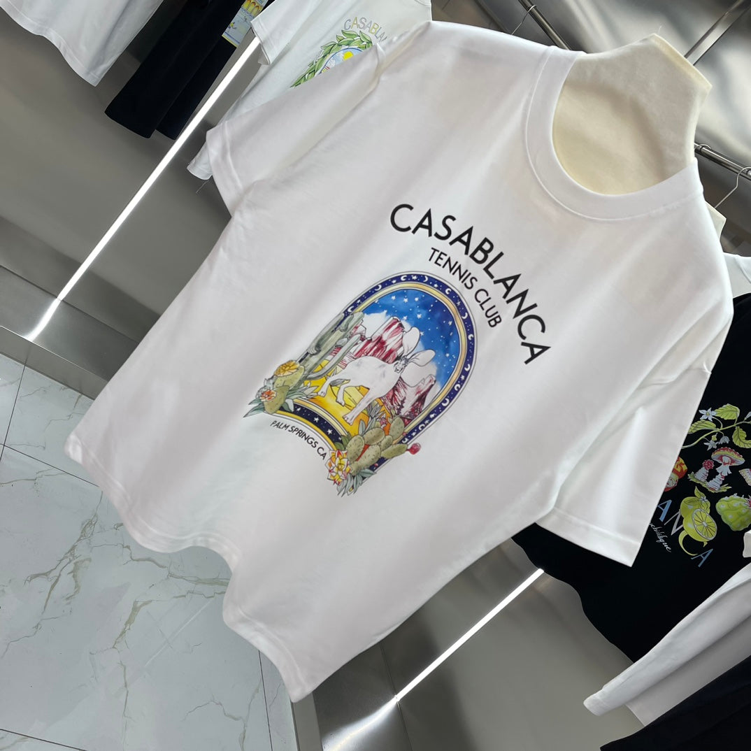 LuxluxHouse Best Quality Clothes Casablanca T-shirt